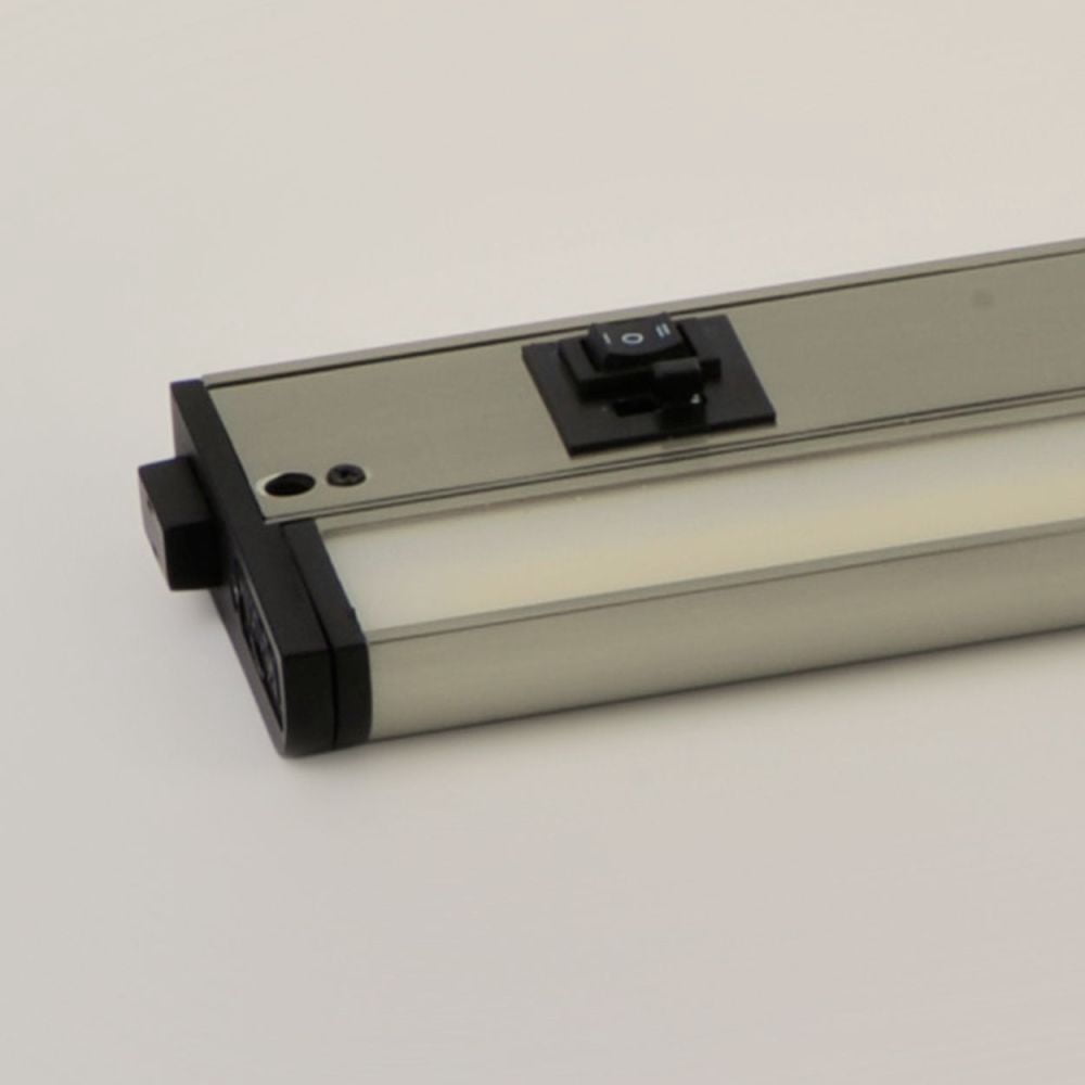 Maxim Lighting 89863SN 12 in. CounterMax 5K 2700-5000K LED Under Cabinet Light, Satin Nickel