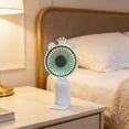 thumbnail image 3 of ICQOVD Portable Fan Mini Usb Rechargeable Handheld Fan Small Portable Cooling Fan for Travel Outdoor Use, 3 of 6