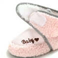 thumbnail image 5 of Actoyo Unisex Baby Boots Girls Boys Winter Warm Shoes Soft Sole Anti-Slip Infant Toddler Prewalker Boots Pink 0-6 Months, 5 of 9