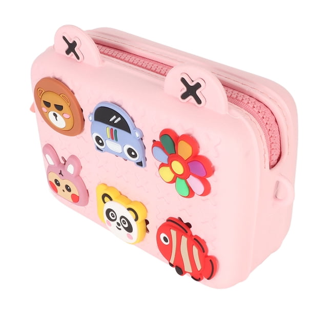 Bolso para Cámara para Niños Bling Bling Gran Capacidad Rosa