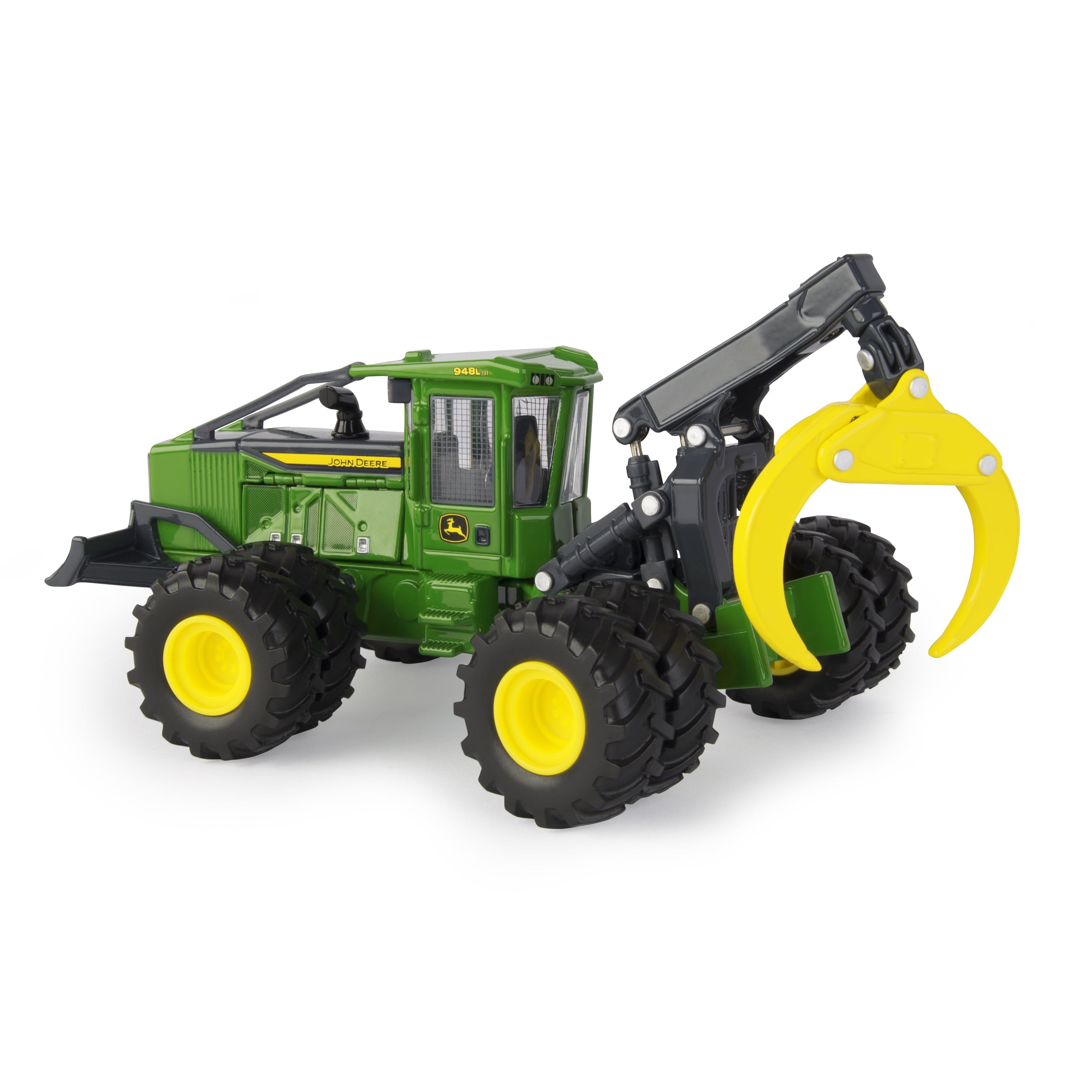 Bruder 1/16 John Deere 1270 G Harvester with Trunk, 8-Wheel