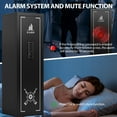 thumbnail image 5 of KAER 10-12 Gun Safe, Fingerprint Gun Safe for Rifle and Pistol, Quick Access Biometric Gun Cabinet with Removable Shelf and Rifle Rack Unassembled, 5 of 7