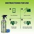 thumbnail image 6 of STARLIGHT- Screen Cleaner Spray – Streak Free, Non-Toxic, Alcohol Free, Odorless (16Oz), 6 of 6