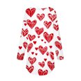 thumbnail image 4 of TrendVibe365 Womens Tunic Tops Long Sleeve Plus Size Valentines Plus Size Round Neck Polyester Casual Love Heart Printed for Leggings for Valentines Gifts Red 5XL, 4 of 5
