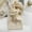 beige, variant on Fashion New Stripe Pattern Neck Protection Keep Warm Knitted Scarf Warm Scarves Long Scarf Winter Scarves CAMEL