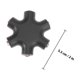 thumbnail image 5 of KALLORY Divisor De Compatible Con Jack 3.5 Mm Para Dispositivos En Color Negro, 5 of 7