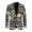 Aztec Geometric Pattern, variant on Aztec Geometric Suit Separates Coat, One Button Polyester Blazers for Men, Formal Wedding Party Wear