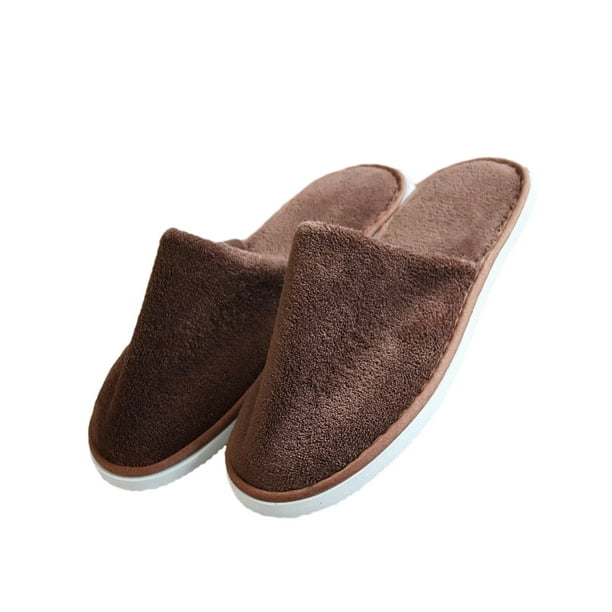 Mnsruu Pantuflas De Algodón Antideslizantes Para Casa, Hotel, Spa, Dormitorio, Viajes, M, Para Hombres Y Mujeres