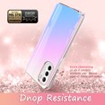 thumbnail image 5 of Moto G Stylus 2022 Case, Rosebono Bling Glitter Sparkle Laser White Ultra Transparent Fashion Cover Shockproof Case for Motorola G Stylus 2022, 5 of 5