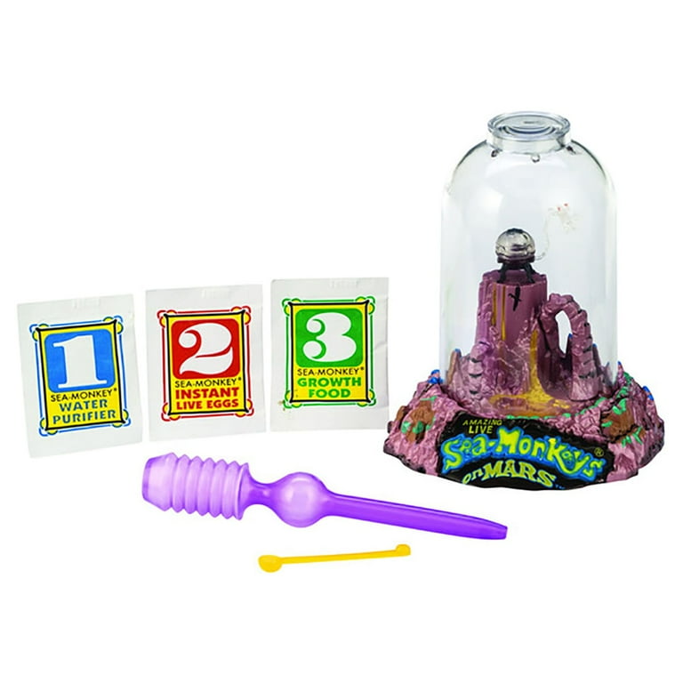 Sea-Monkeys フィギュア 3体セット Sea-Monkeys Action Figures The AMAZING LIVE Father & Son From