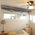 thumbnail image 2 of Vagabond Racks Bamboo Surfboard Wall Rack – Horizontal Wall Mount Shelf for Surfboards – Indoor Display Storage, Easy Install, Holds Up to 35 lbs, 2 of 7