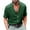Green, variant on Mens Button Up Shirts Long Sleeve Linen Summer Lightweight Tops