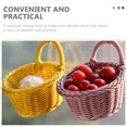 thumbnail image 4 of Miangastore Easter Themed Imitation Rattan Basket Assorted Color 4Pcs 5.50X3.93X2.75in, 4 of 9
