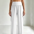 thumbnail image 5 of JUSLIO Women Pants Fitness Casual Loose with Pockets Fashion Wide Leg Pants, 5 of 9