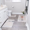thumbnail image 1 of the US States Design 3 Piece Bathroom Rugs Set - Non-Slip Ultra Thin Bath Rugs for Bathroom Floor - Washable Cotton Bathroom Mats Set, 1 of 8