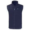 thumbnail image 2 of Men's Cutter & Buck  Navy Villanova Wildcats Charter Eco Recycled Full-Zip Vest, 2 of 3