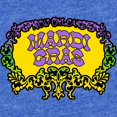 thumbnail image 2 of CafePress - Mardi Gras_Mino - Cute Infant Baby Football Bodysuit, 2 of 3