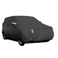 thumbnail image 1 of All-Weather Black L Size SUV Car Cover for 4X4 Vehicles - UV Protection, Sunproof, Heat Insulation, Dustproof, Waterproof & Scratch-Resistant with Storage Bag, 1 of 6