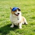 thumbnail image 3 of Dog Baseball Cap, Dog Sun Hat, Pet Sun Hat, Adjustable Chin Strap, Lightweight Breathable Cotton Twill Maroon Dog Ear Cover Hat with Curved Sun Visor for Daily Outdoor Use, 3 of 6