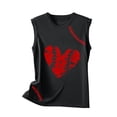 thumbnail image 5 of SMihono Débardeurs pour Femmes Débardeur Décontracté Imprimé Col Rond Sans Manches T-Shirts Blouses d'Été pour Femmes, 5 of 5