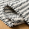 thumbnail image 5 of SAFAVIEH Kilim Fallon Striped Area Rug, Black/Ivory, 6' x 9', 5 of 8