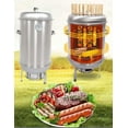 thumbnail image 3 of Barbecue Hanging Stove Charcoal Grill Kebab Roast Duck Chicken Lamb Home Commercial Barbecue Grill Portable Outdoor Camping Hanging Stove, 3 of 8