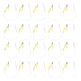 thumbnail image 4 of Cable de Plomo de Electrodo, Cable de Plomo de Electrodo de Cobre Duradero 20 PCS para MasAJE, 4 of 7