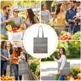 thumbnail image 3 of Sac en Toile Grain de Bois Bohème – Style Nordique Sac de Courses Réutilisable, 3 of 5
