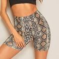 thumbnail image 2 of Viikei Womens Shorts Plus Size Clearance Shorts for Women Fashion Women Summer Snakeskin Print Leggings Sports Casual Cycling Short Pants, 2 of 9