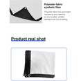 thumbnail image 5 of Toot shadow Projector Screen 84 inch White Milk Shred Black Background Wrinkle-Free Design Soft Projection Screen Indoor Outdoor, 5 of 6