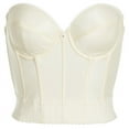 thumbnail image 5 of Noemi Backless Strapless Longline Bustier Bridal Bra, 5 of 7