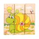 thumbnail image 4 of Bloques de madera para niños juguete educativo de animales rompecabezas de Ehuebsd dibujos animados, 4 of 6