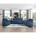thumbnail image 6 of Lexicon Holleman Fabric Upholstered Sofa in Blue Color, 6 of 8