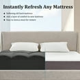 thumbnail image 3 of C, Mattress Topper Cooling Mattress Protector With 8-21 Inch Deep Pocket, Overfilled Down Alternative Filling, 3 of 9