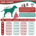 thumbnail image 4 of Queenmore Suéter navideño para perros, jersey de punto, ropa navideña para perros, traje navideño para perros con cuello alto, suéteres cálidos para perros pequeños, niños o niñas M, 4 of 4