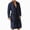 R217-Navy, variant on NOLDARES Mens Robe Cotton Terry Cloth Shower Bathrobe Spa Towel Bath Robes for Men(Sky Blue,L)
