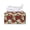 Christmas Poinsettia Pinecone, variant on Uourmeti PU Leather Rectangular Cuboid Tissue Box Cover, Home Decor Waterproof Rectangle Tissue Box Cover for Bathroom Kitchen, Iridescent Mermaid Scales