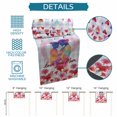 thumbnail image 6 of Mother's Day Table Runner 90 Inches, Love You Mom Carnations Flowers Plaid Bed Runner Dresser Scarves Tabletop for Indoor Outdoor Parties/Ceremony/Banquet, 13" x 90", 6 of 9