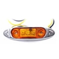 thumbnail image 2 of Led Laterales Para Camión Luces Indicadoras De Liquidación A Prueba De Agua Luz De Señal De Camión De Baja Potencia,10-30V 3 Luces Yuarrent VI012161-03, 2 of 6