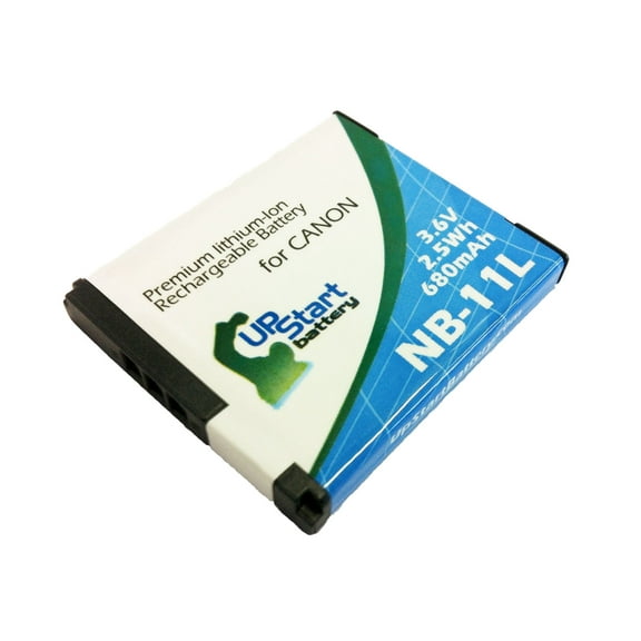 UpStart Battery Canon IXUS 132 Battery - Replacement for Canon NB-11L Digital Camera Battery (680mAh, 3.6V, Lithium-Ion)