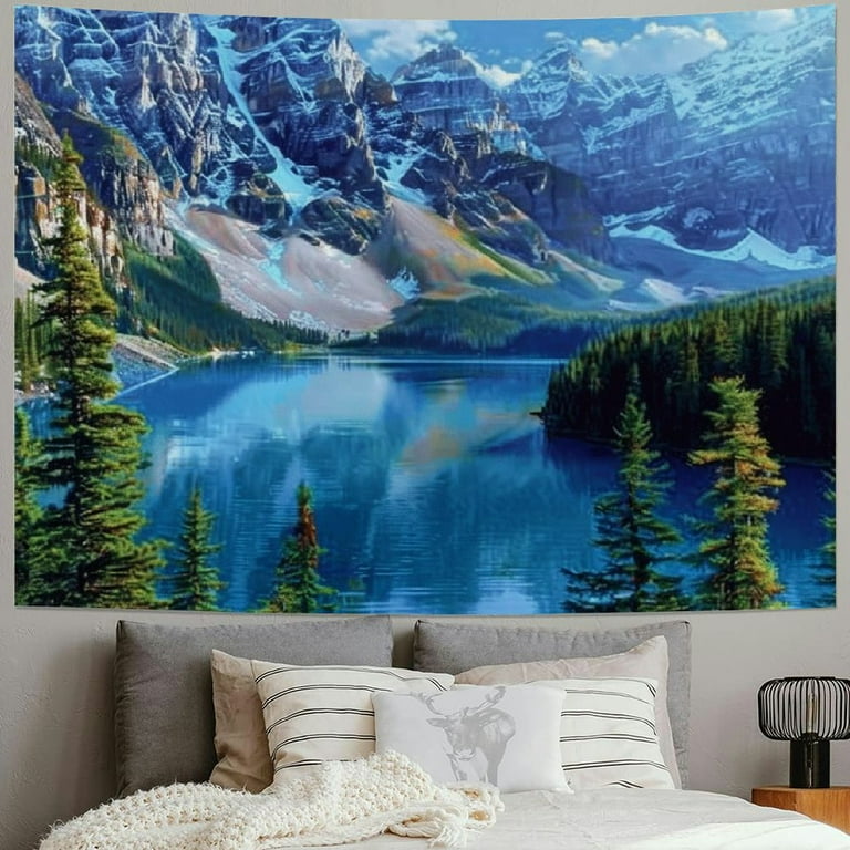 Fast + Easy!) Large Tapestry Wall Hanging - A Beautiful Mess