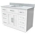 thumbnail image 4 of Dreamline VFDX482234SWMWH Dexterity 48" Free Standing Single Basin Vanity Set - White, 4 of 7