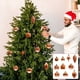 thumbnail image 1 of Xihbxyly 12 Adornos Navideños para Árbol de Navidad, Bolas de Plástico Brillantes, Reutilizables, para Colgar En El Árbol, Ideales para Oficinas, Hoteles y Mansiones. Juego de 12., 1 of 4