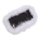 thumbnail image 4 of Almohadilla antideslizante de plumas para teléfono celular, soporte de silicona para decoración interior de coche Negro, 4 of 9