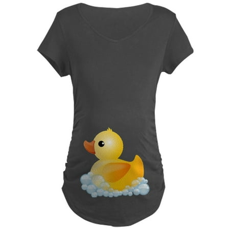 

CafePress - Rubber Duck Maternity T Shirt - Maternity Dark T-Shirt