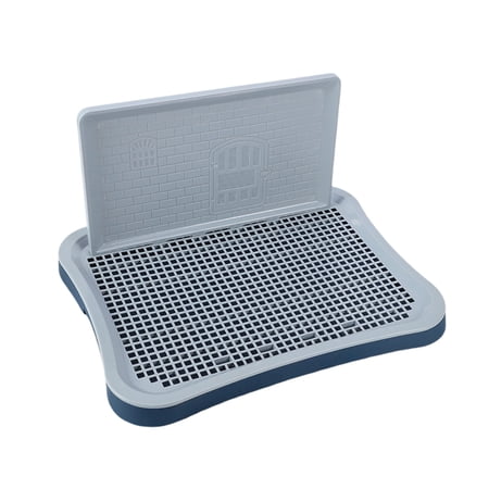 Portable Dog Training Toilet with Mesh & Splash Guard – Indoor Puppy Potty Tray, Pee Pad Holder – Easy-Clean Design for Small/Medium Dogs & Pets