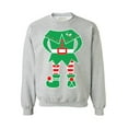 thumbnail image 1 of Awkward Styles Elf Christmas Sweatshirt Holiday Sweater Elf Suit Christmas Sweater Elf Christmas Sweater Holiday Party Family Elf Christmas Sweatshirt for Men and for Women Xmas Gifts, 1 of 5