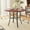 Brown, variant on VECELO 36" Round Dining Table, Kitchen Table Faux Marble with Metal Base for Living Room Kitchen, Gray