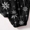 thumbnail image 6 of Garbnen Snowflake Flannel Sleep Pants for Men Winter Fluffy Fleece Sleep Pants for Men with Pockets Wide Leg Elastic Band Soft Pajama Pants, 6 of 7