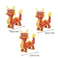 thumbnail image 2 of XUYAN Chinese Dragon Plush 2024 Chinese New Year Dragon Stuffed Animals Zodiac Plush Figure Toys Mascot Dragon Plush Toy for Spring Festival Decorations Chinese New Year Gifts, 2 of 5